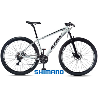 Bicicleta aro 29 Alumínio KRW Shimano 24 Velocidades, Freio Disco Hidráulico, Suspensão dianteira S41 em Oferta na Shopee