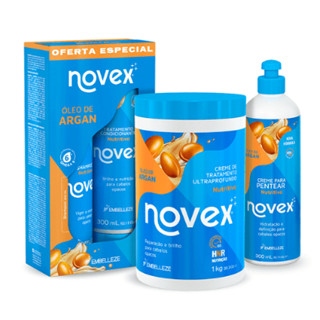 KIT NOVEX ÓLEO DE ARGAN