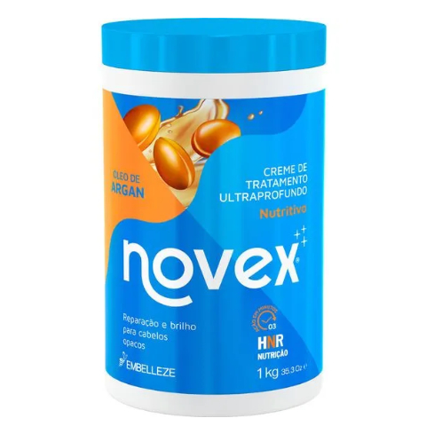 Creme de Tratamento Novex Óleo de Argan 1kg em Oferta na Shopee