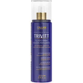 Fluido Para Escova Matizante Trivitt 200ml Itallian Hairtech