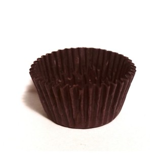 Forminha de brigadeiro forma de doces n° 4, Kit com 1000 unidades da cor marrom