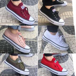Tênis Adulto Feminino Meia Slip-On