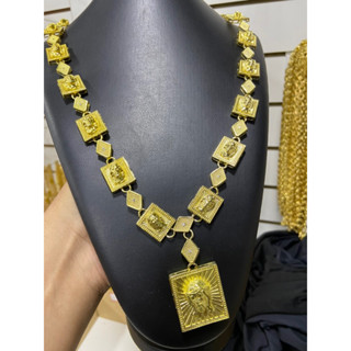 cordão personalizado Jesus 100% moeda antiga