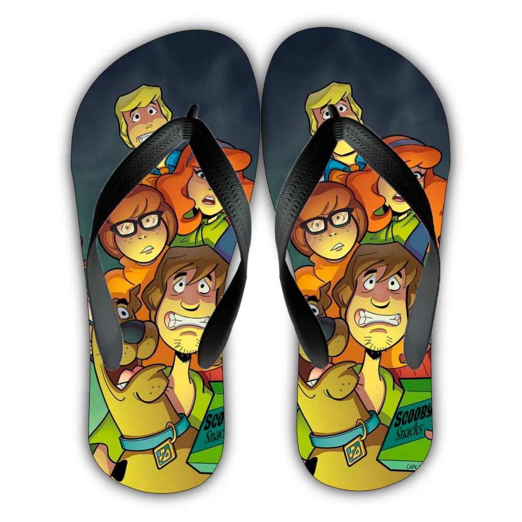 Chinelo Masculino Scooby Doo Infantil e Adulto