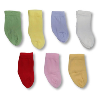 Kit 12 Pares Meias Bebê Sortidas 0 a 6 meses em Oferta na Shopee