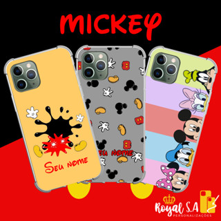 Capinha personalizada Mickey para todos os aparelhos Samsung/ Iphone/ Motorola/ Xiaomi/ LG