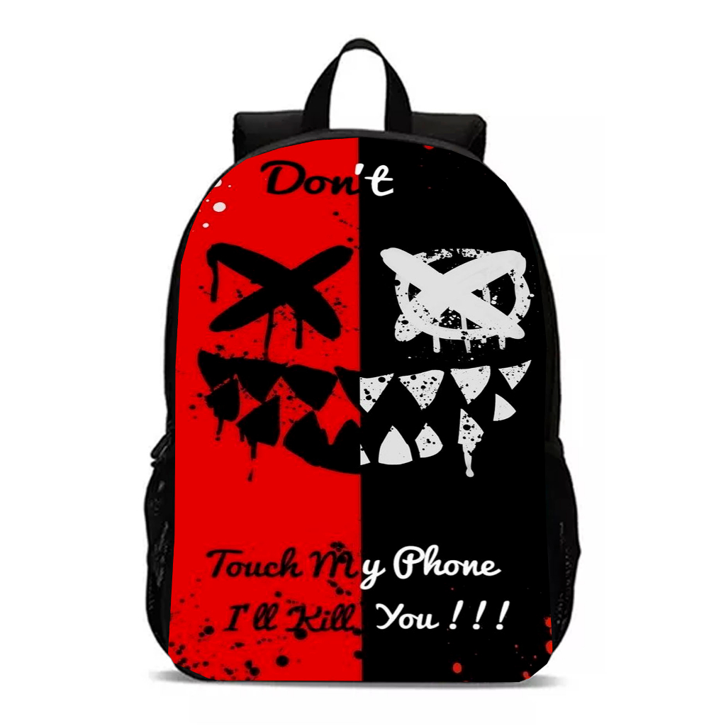 Mochila Escolar Infantil Juvenil Dark Smile Terror Sorriso Novidade