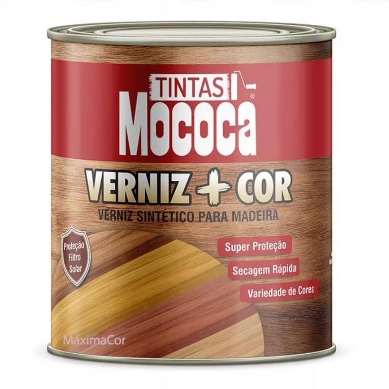 Verniz Para Madeira 900ml - Mococa em Oferta na Shopee