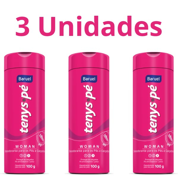 Tenys Pé Talco Baruel Woman - Desodorante para os pés