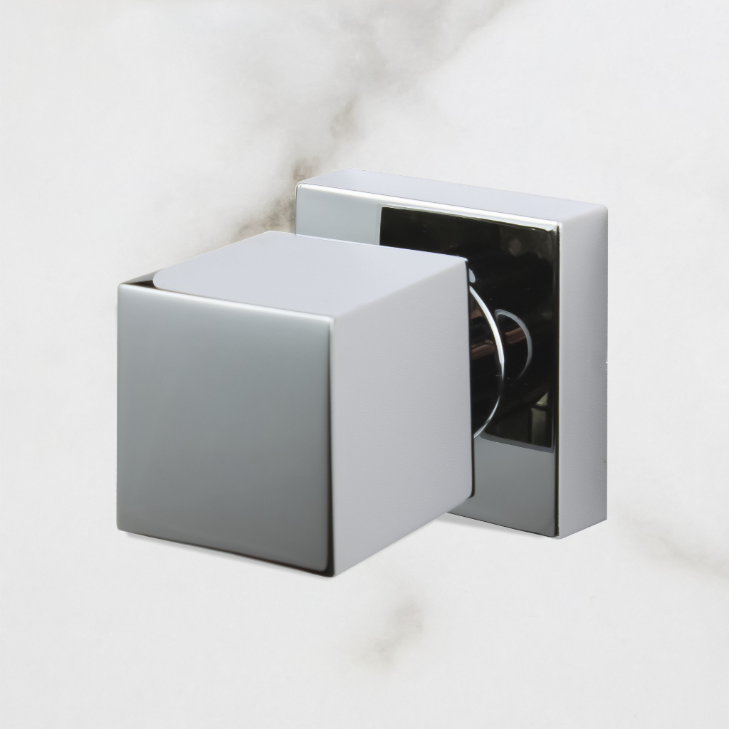 Acabamento Registro 16 Estrias Metal Base Quadrado 1/2 3/4 1' Fit em Oferta na Shopee