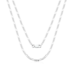 Corrente Grumet 3x1 60cm 3mm Prata 925