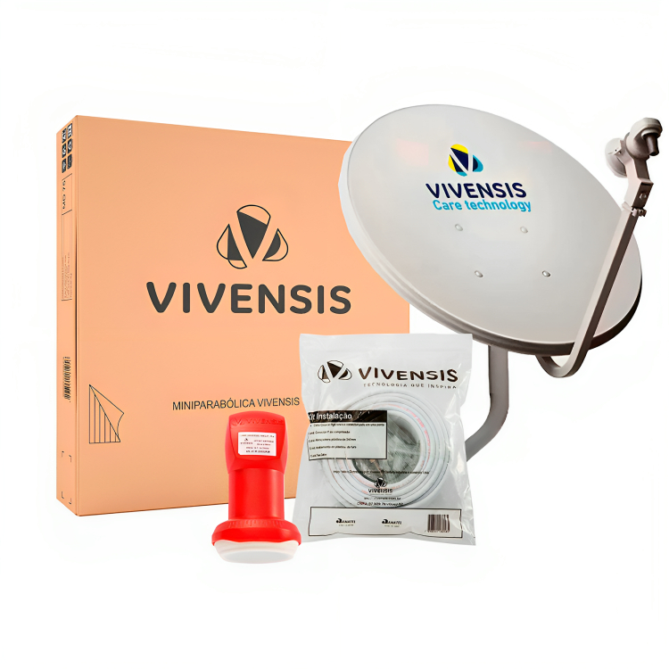 KIT MINI PARABOLICA VIVENSIS 60CM