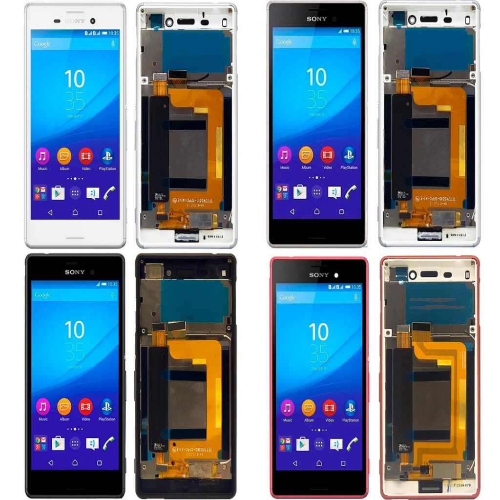 Tela Display Touch Sony Xperia M4 Aqua E2363 E2303 Com Aro
