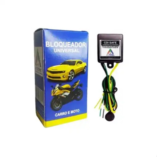 Bloqueador  Carro e Moto Cadeado Eletrônico Botão Secreto 12v em Oferta na Shopee