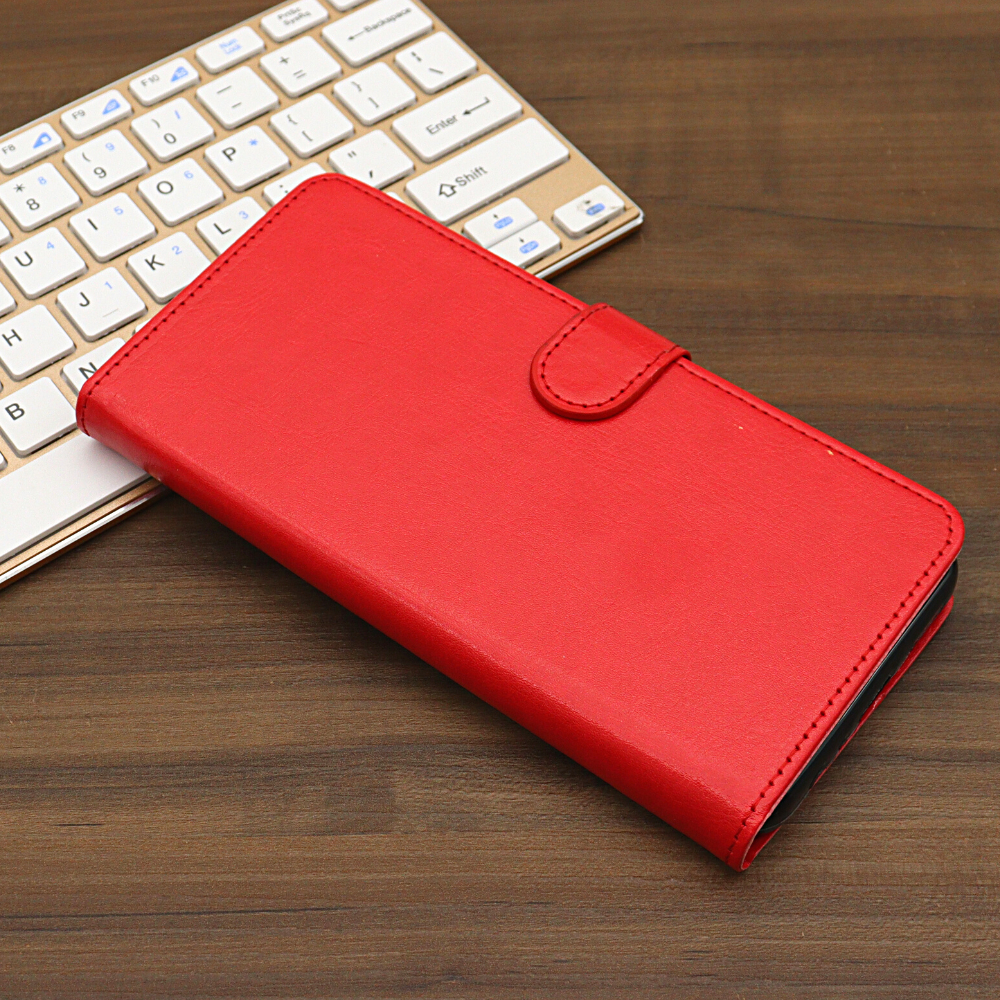 Capinha Capa Carteira Flip Cover Couro Realm C55