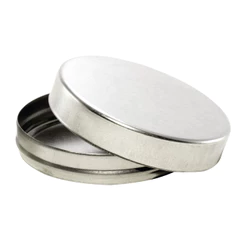 100 Unidades Latinhas 5x1 Alumínio / Metalizada mint to be ideal para velas, sabonetes ou balas