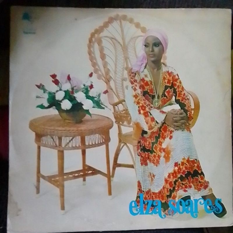 lp vinil - elza soares  samba rock original nacional selo tapecar/samba rock