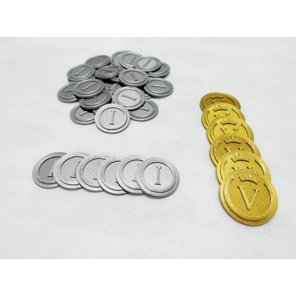 Moedas Coup (PRODUZIDO EM 3D).