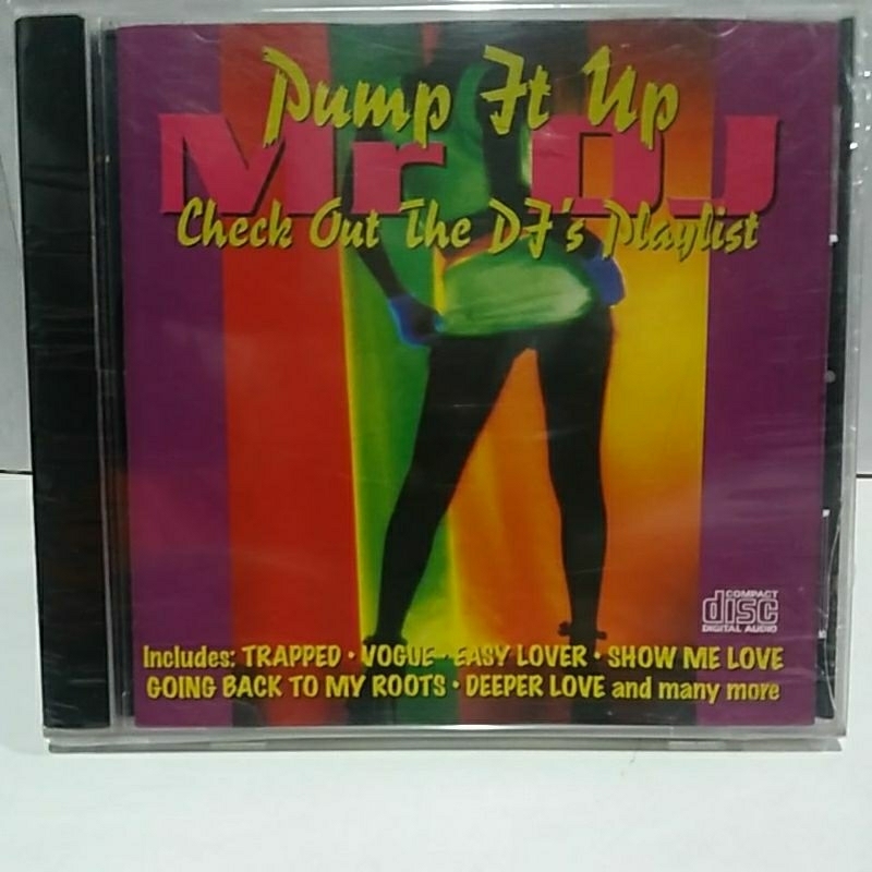 CD PUMP IT UP MR DJ -CHECK OUT THE DJ'S PLAY LIST