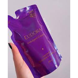 Eudora Refil Creme Hidratante Corporal Indulgent Cream Acetinado 200g (Lançamento)