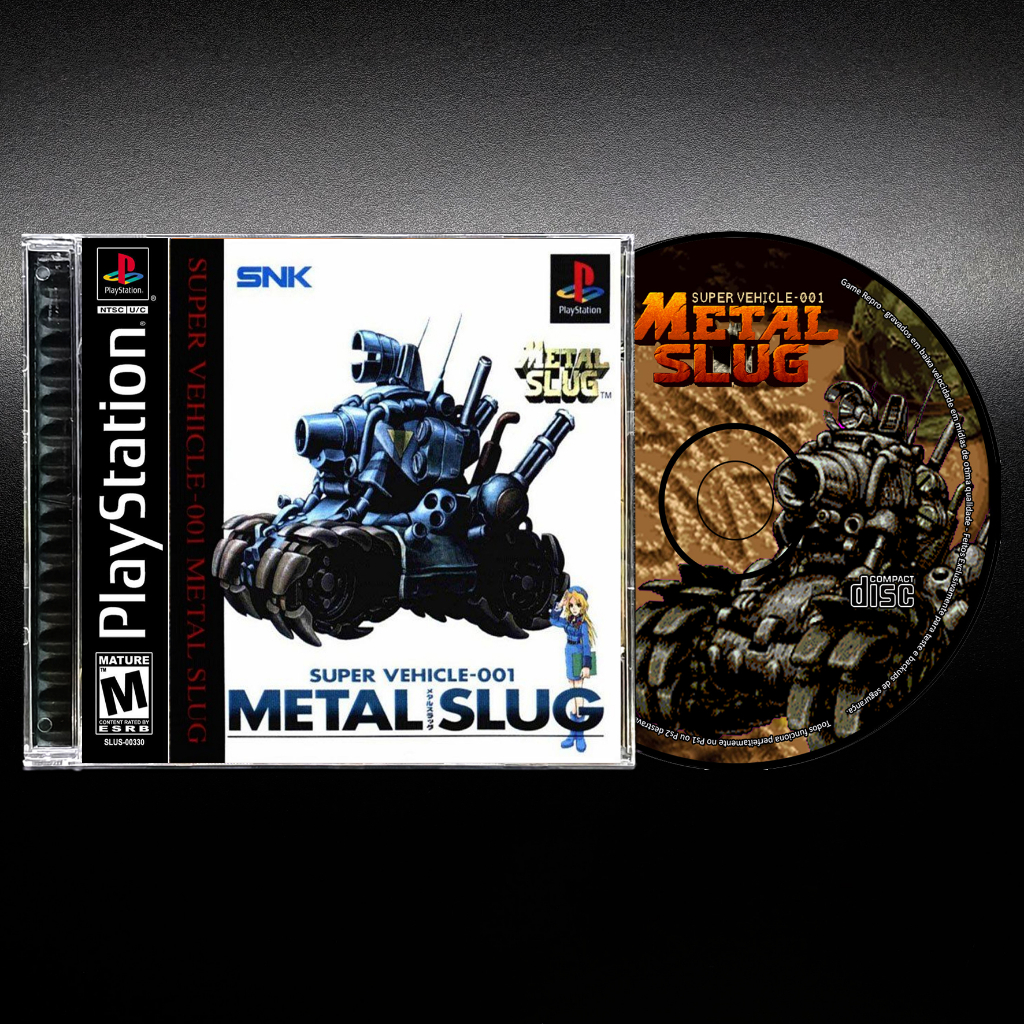 Metal Slug 1 - Repro Ps1 / Psx / Patch Retro Game Play 1