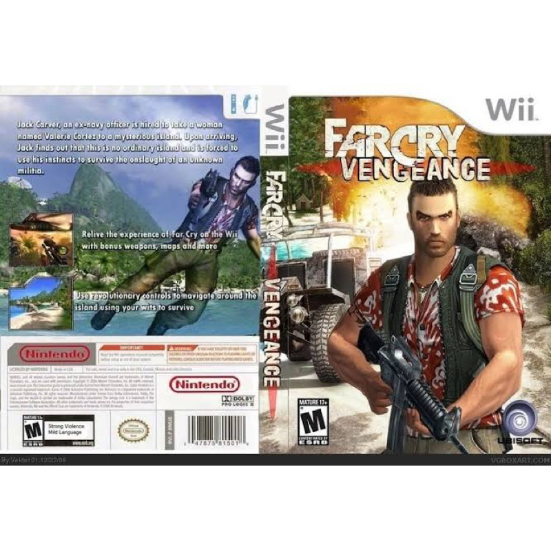 jogo para Nintendo Wii Farcry vengeance Nintendo wii
