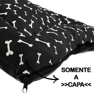 Capa para colchonete Cama De Cachorro M G GG Somente A Capa