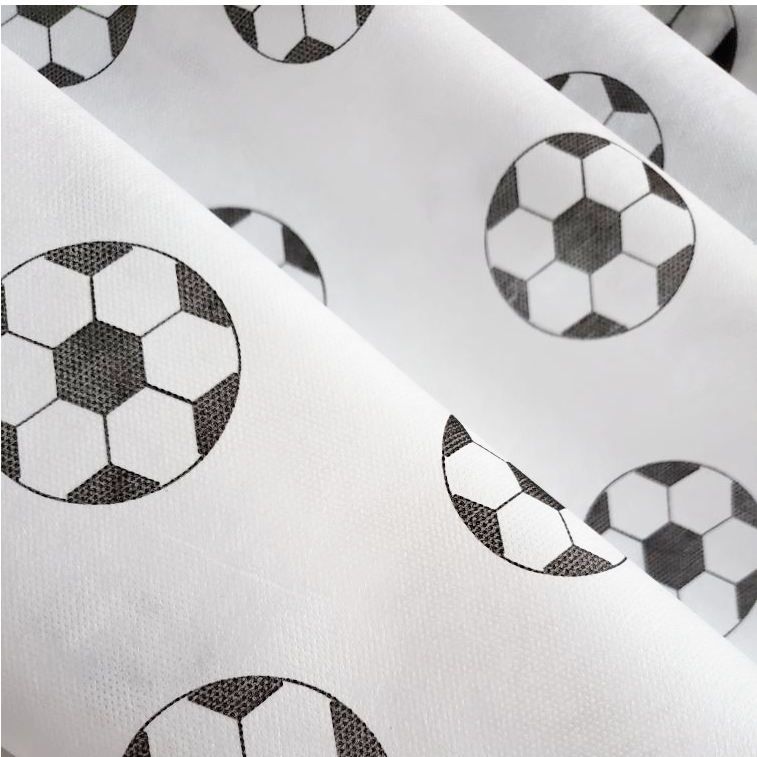 2-10 metros Tnt Estampado Bola de Futebol Festa Infantil Adulto Mesversario Festa Cenário