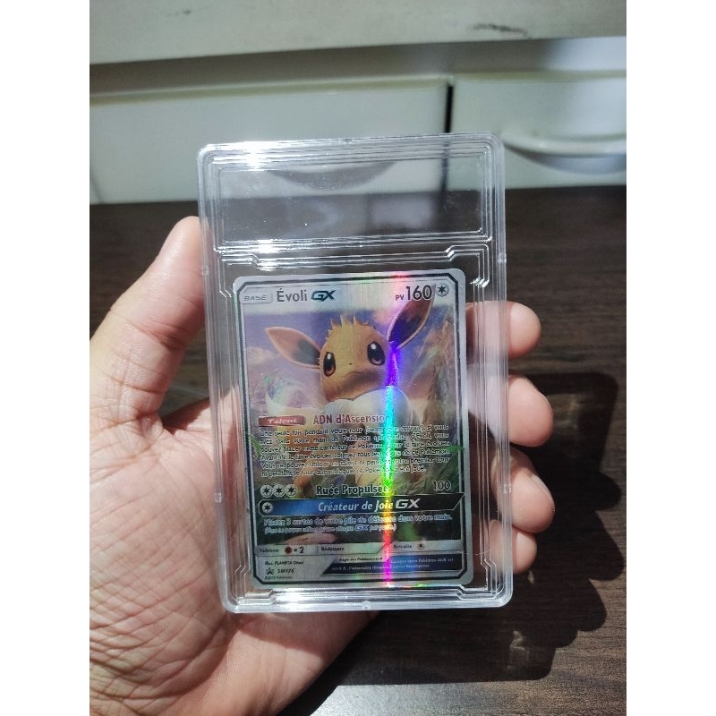 Protetor de Acrílico resistente Cartas TCG Magic Pokémon Adrenalyn 63x88mm Yu-gi-oh vanguard one piece digimon kpop