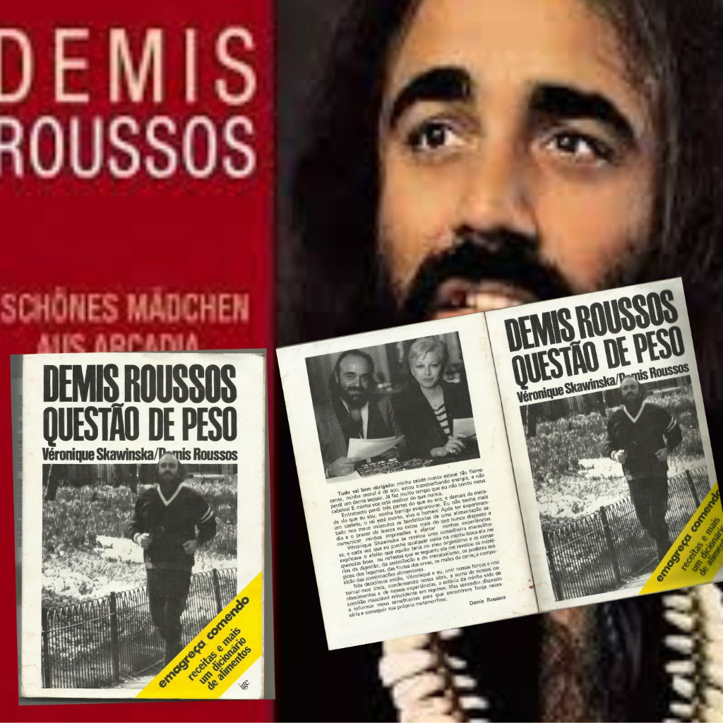 Questão de Peso- Véronique Skawinska/ Demis Roussos - Livro Usado