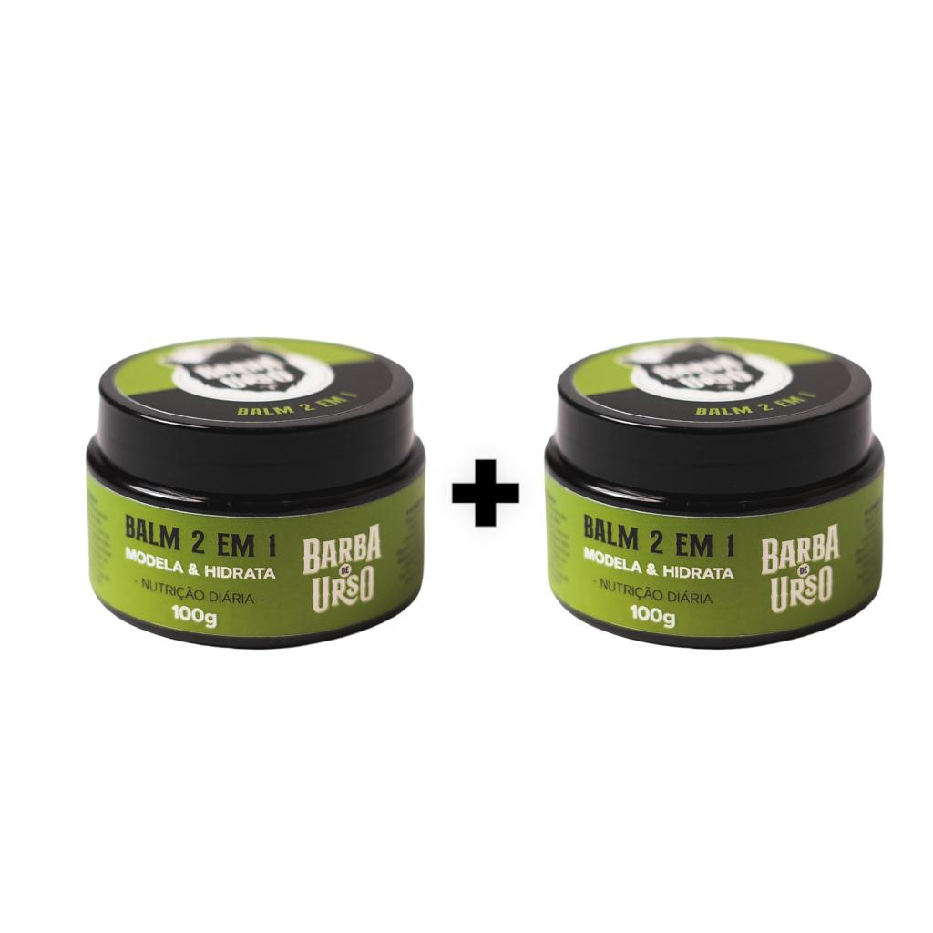 kit 2 Balm para Barba 2 em 1