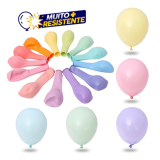 Balões Candy Colors - 5, 9 e 16 polegadas - Balões Pic Pic em Oferta na Shopee