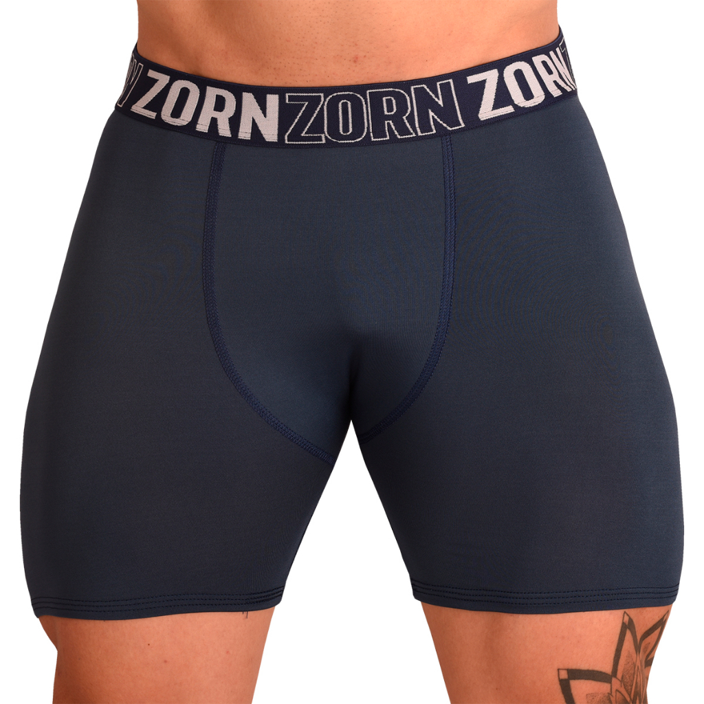Kit 05 Cuecas Boxer Box Ciclista Long Leg Bk Microfibra Adulto