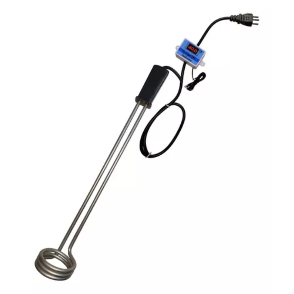 Aquecedor Caixa D'água Com Controle Temperatura 2000w 127v