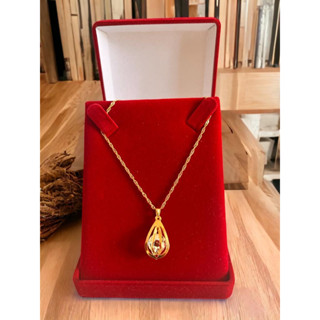 Corrente Colar Cordão Delicado com Pedra Dourado Presente Lindo
