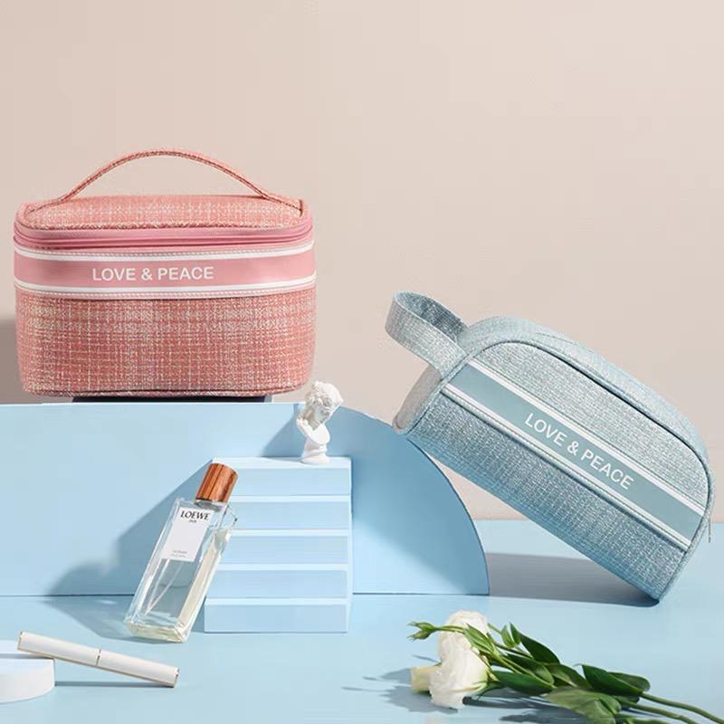 Bolsa Cosmética de Armazenamento Organizador Portátil de Grande Capacidade Feminina FD 9902 9903 9901 LING em Oferta na Shopee