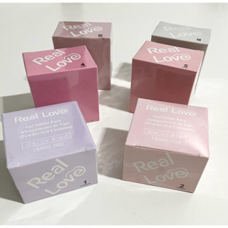 Gel Sólido De Alongamento De Tips( Powder Gel Cremoso) 15ml - Real Love