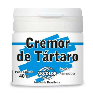 Cremor de Tartaro 40g Arcolor em Oferta na Shopee
