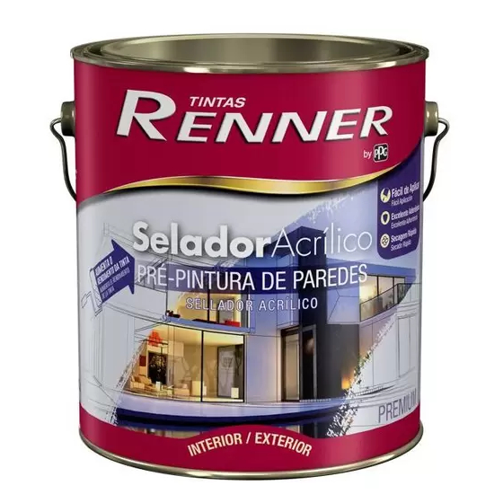 Selador Acrílico 3,6l Renner