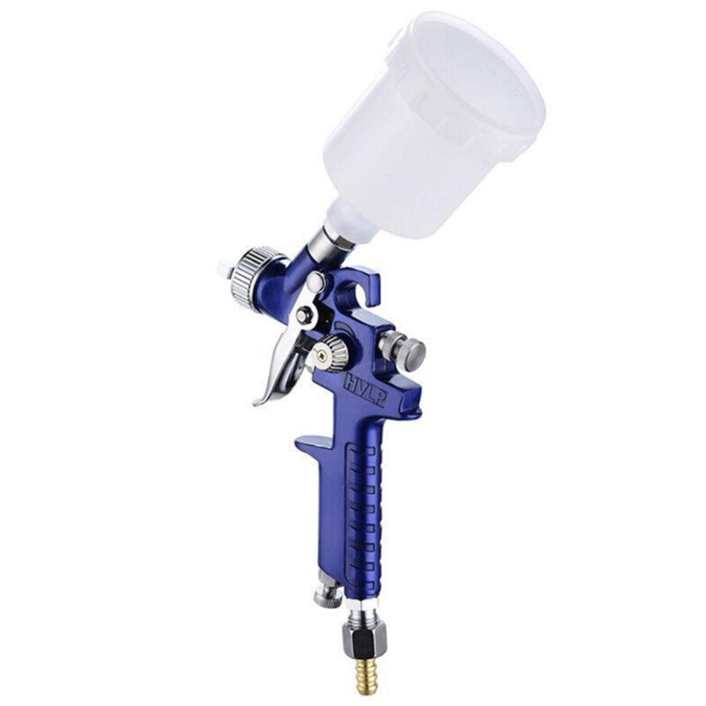 Pistola de Pintura Lorben H-827 HVLP Gravidade 2 Bicos 1,4 e 1,7mm 600ml