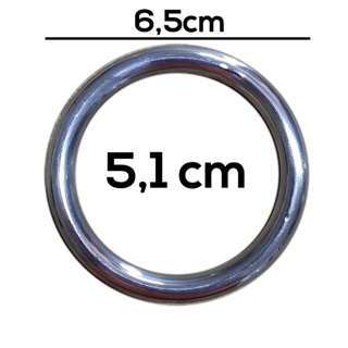 Argola Roliça Numero 22 Inox Grossa Espessura 8mm em Oferta na Shopee