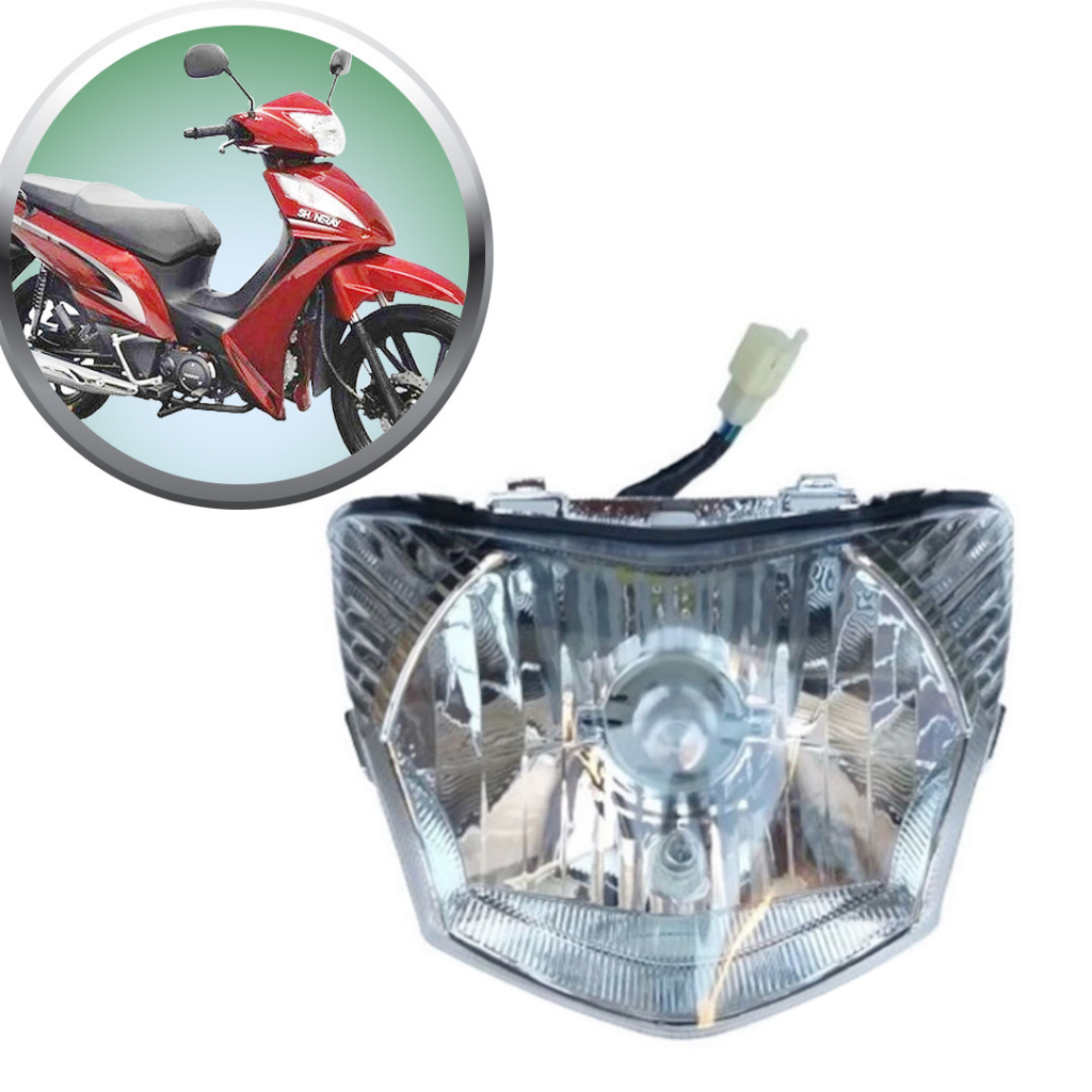 Farol Bloco Optico Shineray JET 50 Todos os anos MODELO ORIGINAL
