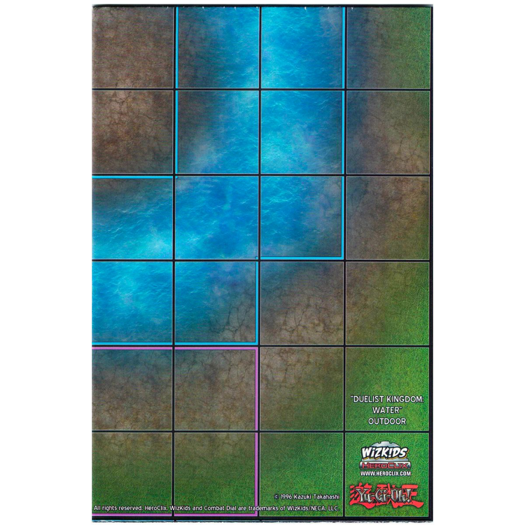 Yugioh Heroclix Mapa De Duelist Kingdom Water Oficial