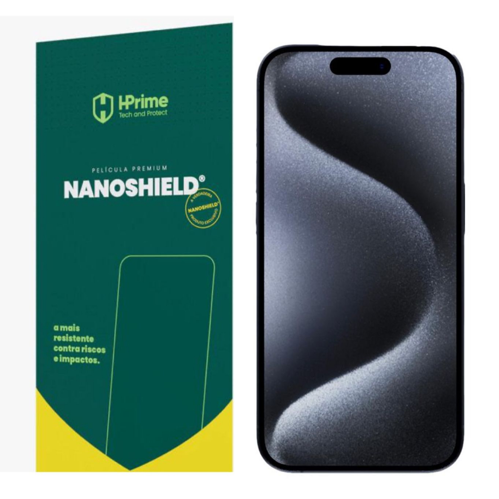 Película Hprime Nanoshield Apple iPhone 15 Pro Max Tela 6.7