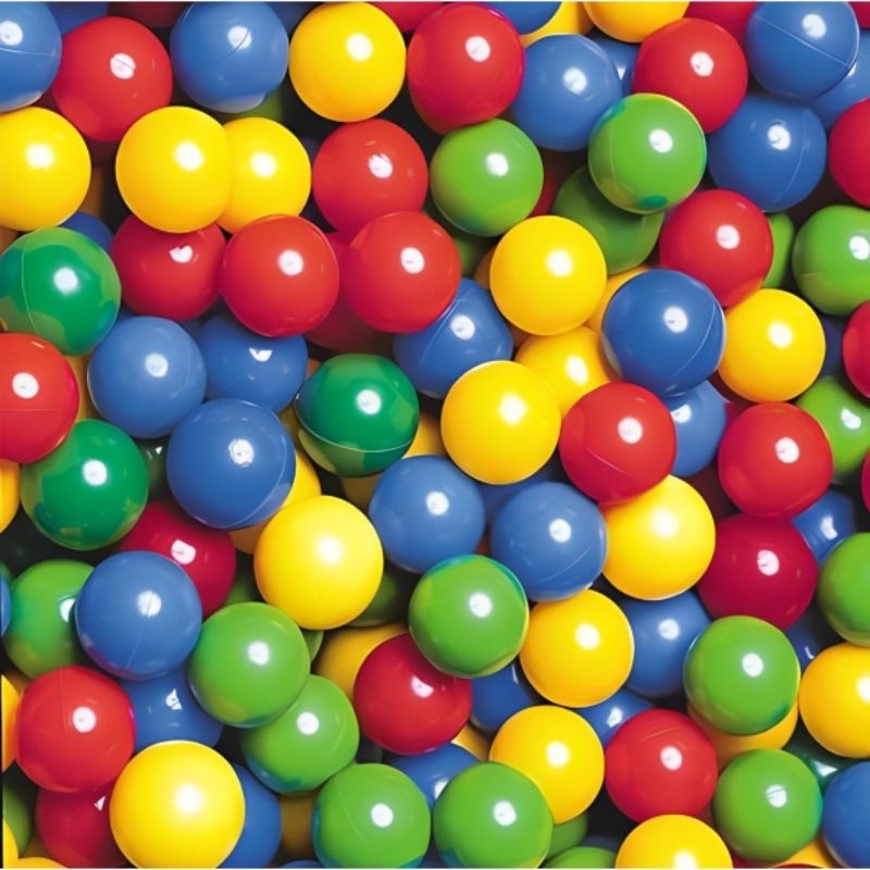 Kit 50 Bolinhas Piscina De Crianças Plástica Não Amassa Saco Bolas Coloridas Brinquedo Infantil