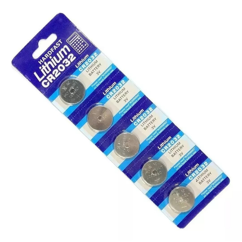 Kit 5x Bateria Cr 2032 Pilha 3v Bios Relogio Balança Bios