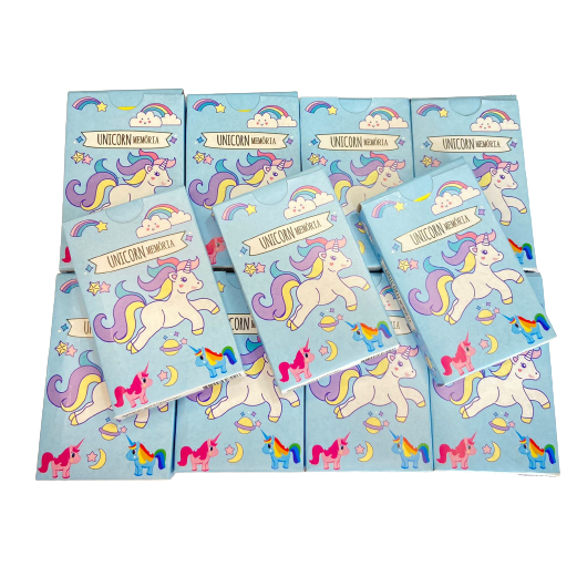 Kit 15 Jogo De Memoria Unicornio Infantil P/ Kit Festa Lembrancinha Aniversario Prenda Criança novo em Oferta na Shopee