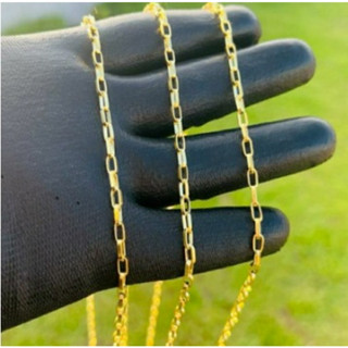 Cordao masculino 100% moeda antiga tijolinho 2mm sem pingente promoção