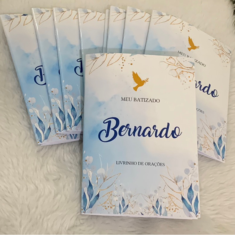 livros de orações 38 orações lembrancinha personalizada batizado, eucaristia, crisma