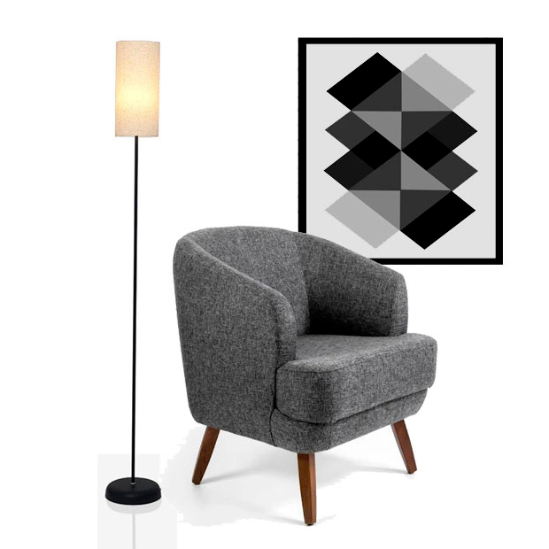 Abajur de Chão Retrô - Comprar com Melhor Preço em Iluminação